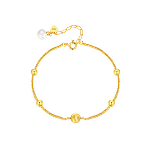 周大生S925银雪糕项链璀璨新星手链高级感锁骨链新年礼物送女友