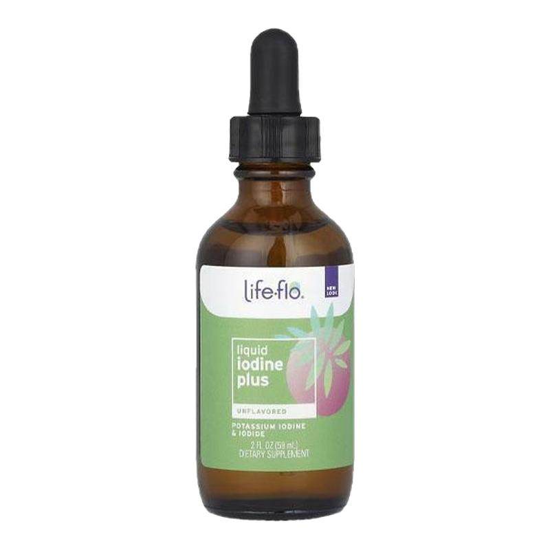 Life-flo液体碘+液体滴剂含碘化钾和碘稳定加强补钾帮助甲状