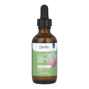 Life-flo液体碘+液体滴剂含碘化钾和碘稳定加强补钾帮助甲状