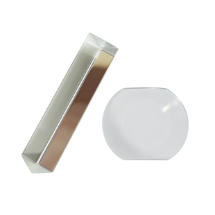 三棱镜彩虹拍照摄影 光学玻璃三菱镜折射镜科普实验 定制平凸透镜