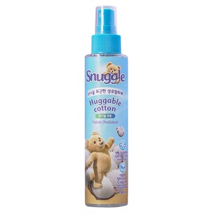 小熊喷雾snuggle小熊衣物喷雾小辰辰同款韩国小熊香氛喷雾蓝色