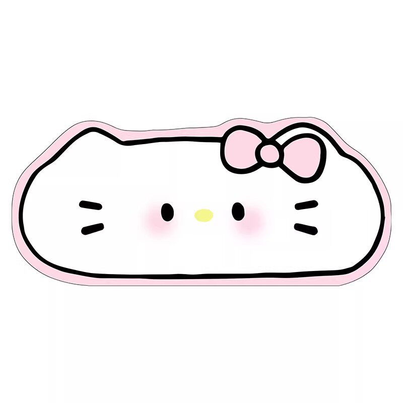 蝴蝶结猫硅藻泥吸水防滑鼠标垫