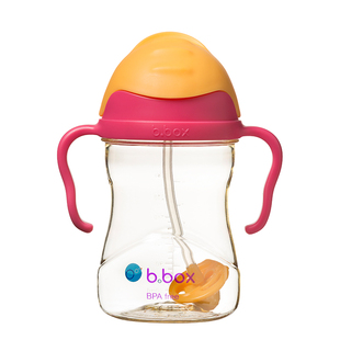 bbox吸管杯ppsu儿童水杯宝宝重力球奶瓶学饮杯婴儿6个月以上杯子