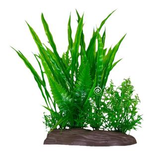 鱼缸仿真水草造景全套餐沉底小摆件装饰品假花假水草塑料水族布景