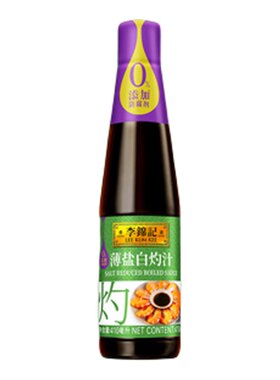 减盐25%李锦记薄盐白灼汁0添加