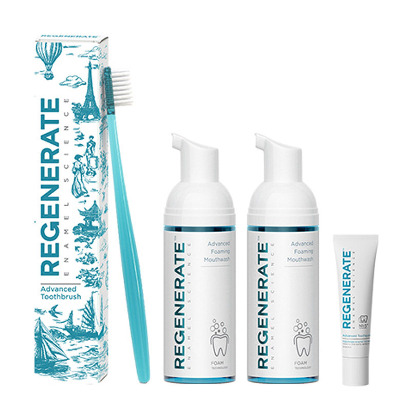 regenerate漱口水牙膏牙刷套装