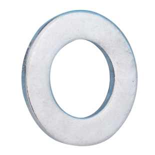 4.8级平垫圈镀白锌平垫片介子加大平面华司介圈M3M4M5M6M8M10-M64