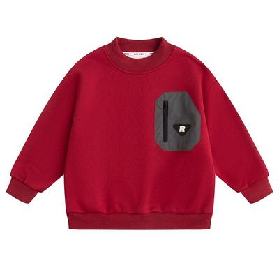 小象汉姆男童加绒卫衣