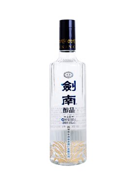 剑南春出品光瓶白酒蓝剑南