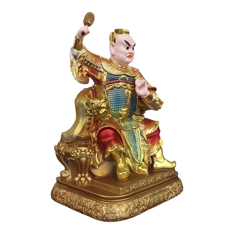 监斋菩萨树脂彩绘寺庙供奉佛像