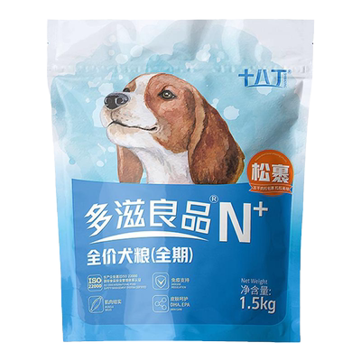 十八丁多滋良品冻干肉松全期犬粮