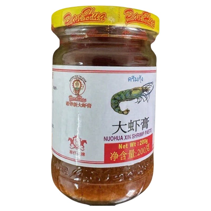 诺铧新大虾膏200g/瓶泰国风味