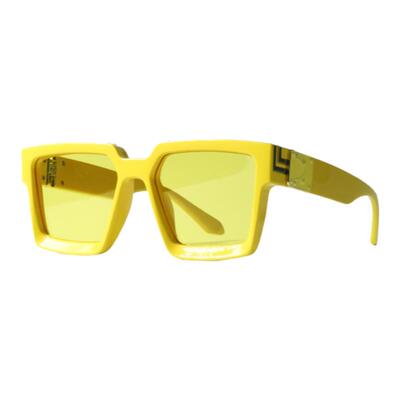 马卡龙色方形宫廷风近视太阳眼镜