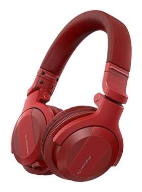 【日本直邮】Pioneer先锋DJ头戴式耳机红色音质优良舒适贴耳蓝牙
