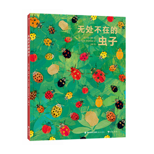 浪花朵朵现货 无处不在的虫子 6-9岁 国际插画大师知识性图画书 昆虫科普百科绘本 后浪童书