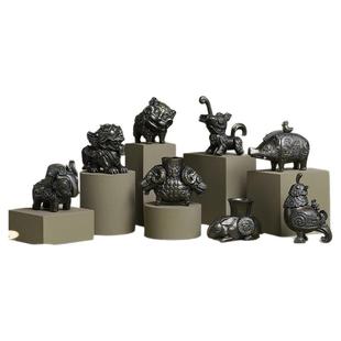 陕西历史博物馆文创52toys超活化青铜小分队盲盒潮玩手办摆件玩具