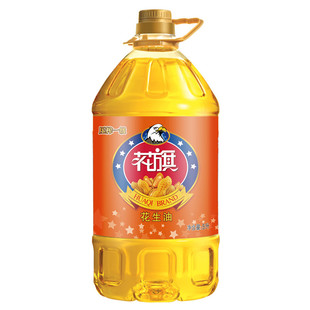 【金龙鱼兄弟品牌】正品花旗压榨一级花生油5L家用炒菜食用花生油