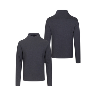 Succinct“晓2.0”交替小高领弹力修身保暖亲肤拇秋冬长袖上衣