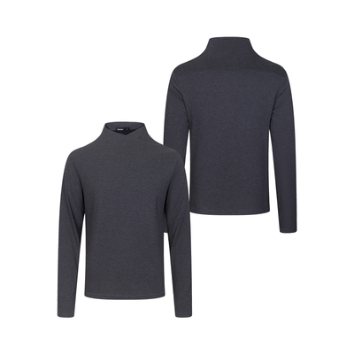 Succinct“晓2.0”交替小高领弹力修身保暖亲肤拇秋冬长袖上衣