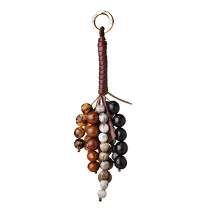 【文淇同款】新款满愿种子包包挂件天然菩提子挂饰钥匙扣网红礼物