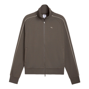 PUMA彪马纹理针织双向拉链T7夹克秋男街头风外套 632327-41