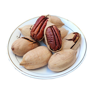 干果碧根果奶油味整箱坚果5斤发批10斤装长寿果2024年新货碧更果