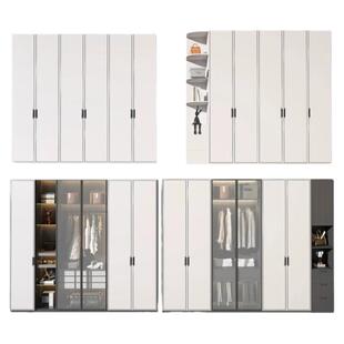 上海全屋定制衣柜整体步入式衣帽间现代简约卧室家用实木定做家具