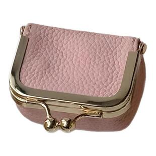 迷你皮质真皮小巧首饰包简约时尚轻奢戒指项链耳环迷你精致饰品盒