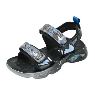 男童凉鞋夏款潮2026新款儿童鞋子中大童沙滩软底防滑男孩小童舒适