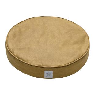 鲁班家 可拆洗petmassive乳胶填充圆形狗窝圆饼垫宠物窝猫窝耐抓