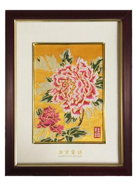 软装摆件家装摆件云锦手工织造