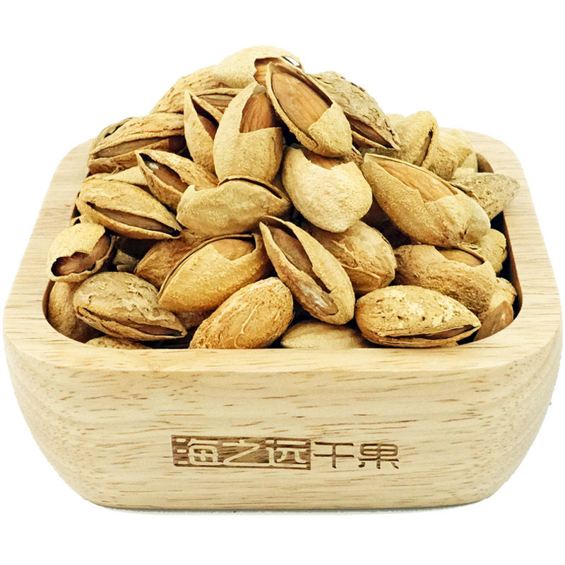 250g纸皮巴旦木原味 不添加无调味剂 薄壳手剥大杏仁新疆特产坚果