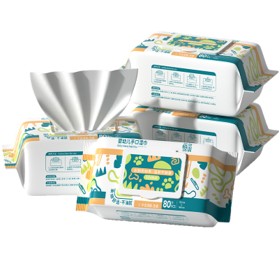 恒品婴儿湿巾手口专用加厚家庭装