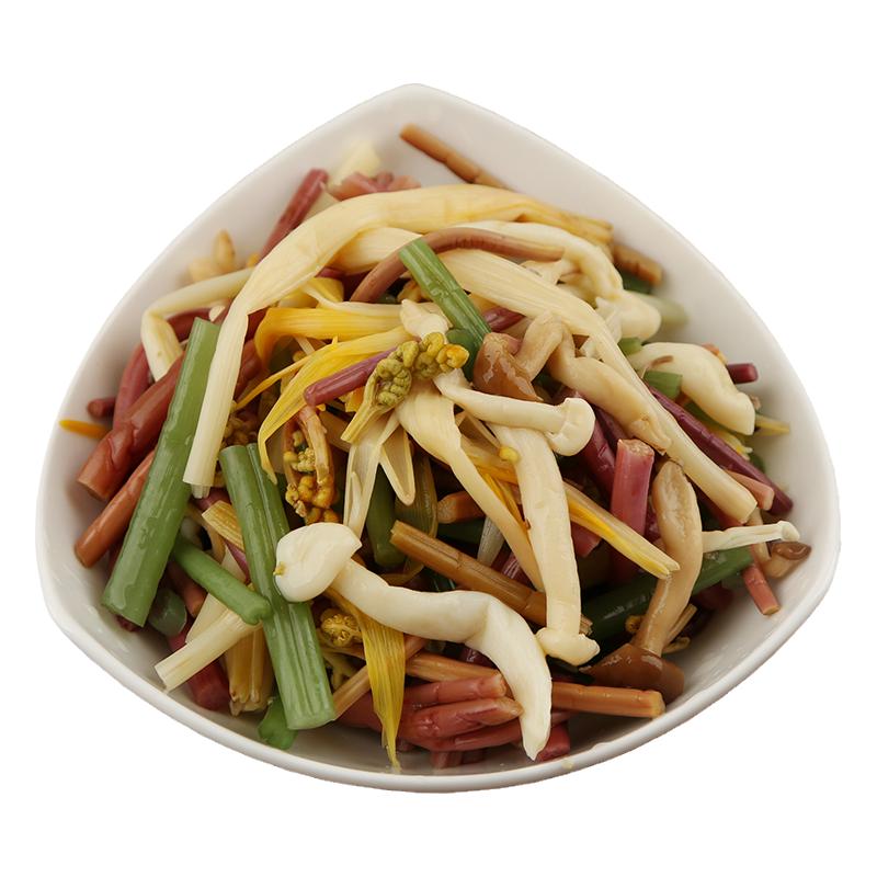 东北森林小炒山野菜混合菌1000g