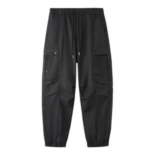 it :5cm/FIVECM军绿锥形工装裤休闲小脚裤男士2025夏秋款直筒长裤