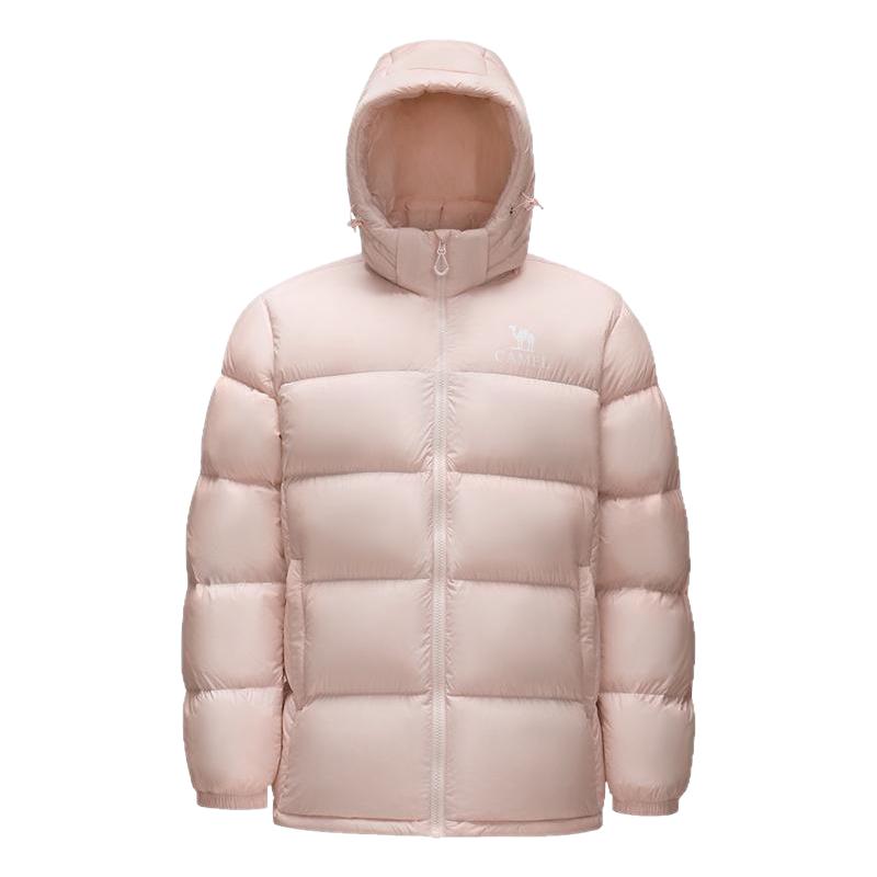 骆驼女装羽绒服加厚冬季新款百搭时尚御寒防风连帽面包服羽绒外套