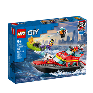 【自营】乐高积木城市系列消防救援艇60373儿童男孩拼装生日礼物