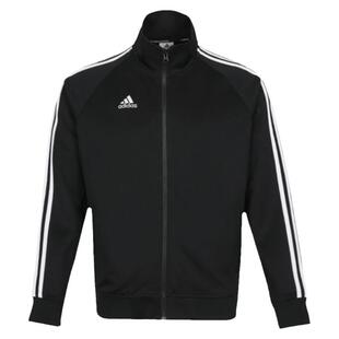 Adidas阿迪达斯2025春秋外套男女黑色休闲运动立领夹克TR30JT-BW