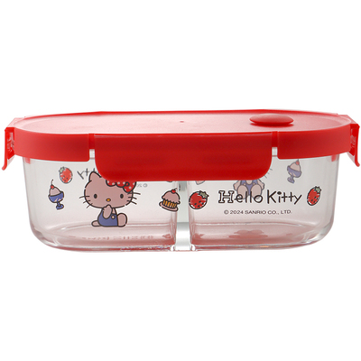 三丽鸥饭盒可微波炉加热玻璃汤碗