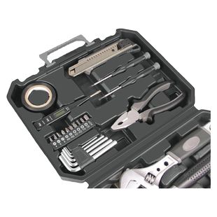 家用工具箱套装维修工具五金扳手螺丝刀钳子万能全套家庭大全组合