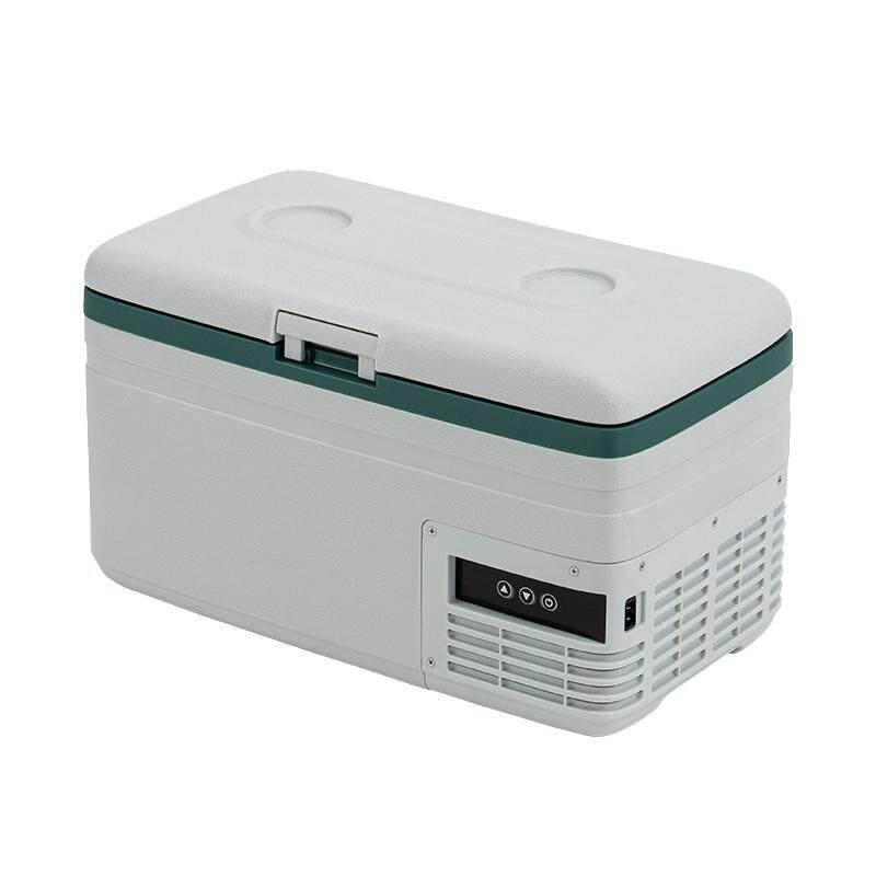 冰虎2026新款车载冰箱压缩机制冷藏冷冻两用12V24V轿货车小型冰箱