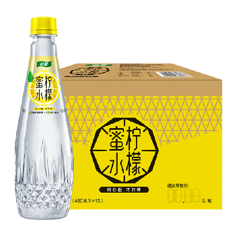 怡宝衣橱蜜水柠檬480ml×15瓶