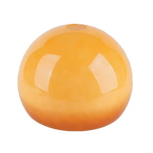 亚克力夕阳灯罩落日黄塑料灯罩落日渐变黄落地灯外罩柚子灯罩外壳