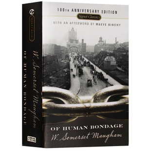 人性的枷锁 英文原版小说 Of Human Bondage 毛姆代表作 人生的枷锁 半自传体小说 W. Somerset Maugham 全英正版进口英语书籍