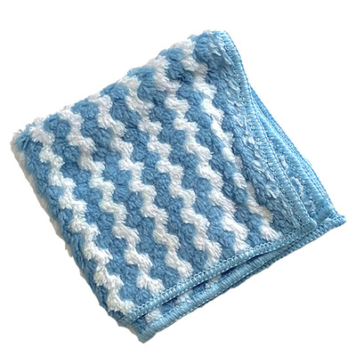 锁边清洁布抹布洗碗加厚百洁布