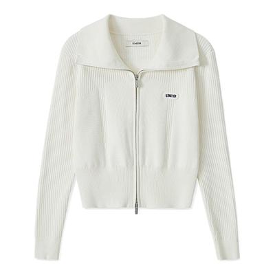 STARTER针织开衫2025秋季新款女生休闲时尚紧身短款外套上衣