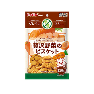 Petio派地奥狗狗冻干零食蔬菜饼干宠物幼犬小型犬奖励训练磨牙