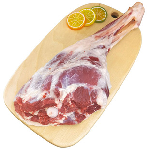 宁夏盐池滩羊4斤羊腿整只后腿肉前腿生鲜羊肉新鲜速冻羔羊腿烧烤