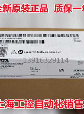 议价6ES7513-1AM03-0AB0 CPU 1513-1 PN中央处理器6ES75131AM030A