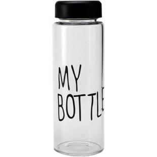 韩版玻璃杯有盖便携简约创意水杯男女学生家用喝水杯子高颜值水瓶